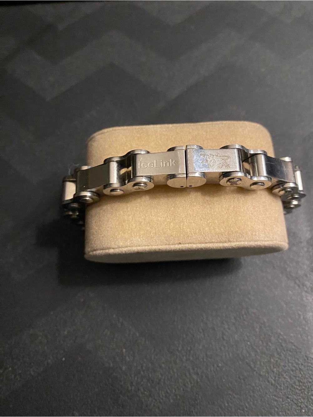 Men’s Stainless Steel Link Bracelet - Silver